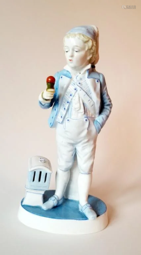 Antique Porcelain KPM Figurine