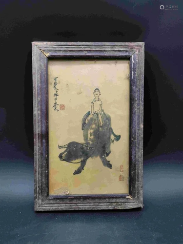 Chinese Framed Painting