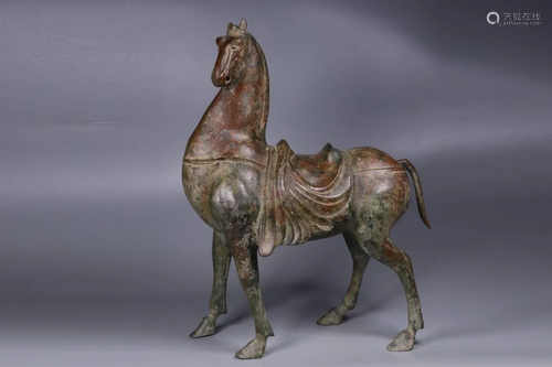 Chinese Bronze Horse