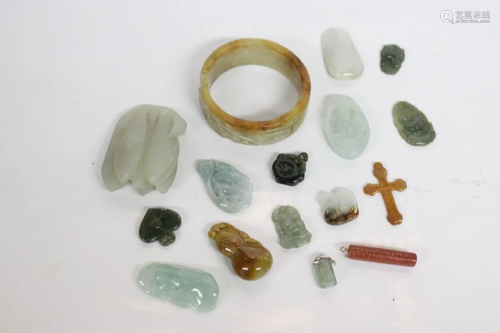 Group of Chinese Jadeite Collections