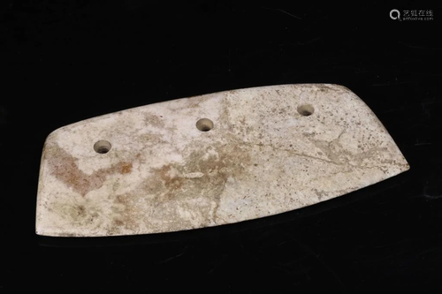 Chinese Jade Carved Ax