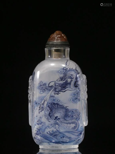 Chinese Inside Paint Snuff Bottle
