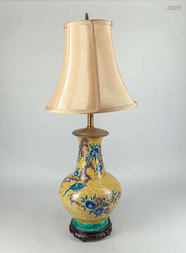 Japanese Old Saga Prefecture Porcelain Lamp