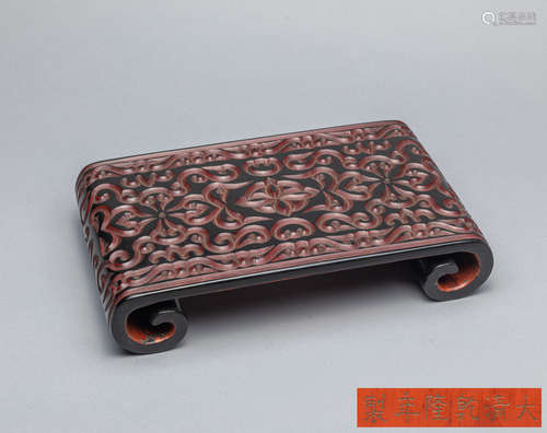 Chinese Lacquer-Wood Stand