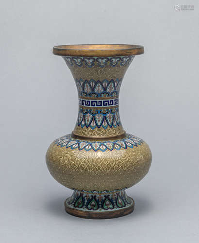 Chinese Old Cloisonne Vase