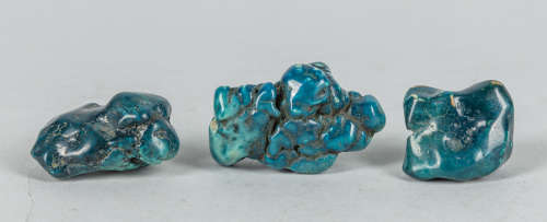 Large Group of AZ Turquoise Stones Collection