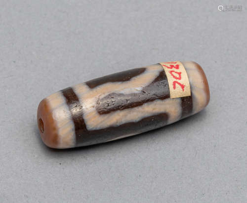 Chinese Old Dzi Bead