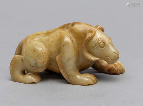 Chinese Jade Carving of Bear