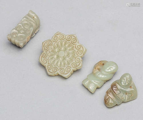 Group of Chinese Jade Toggles