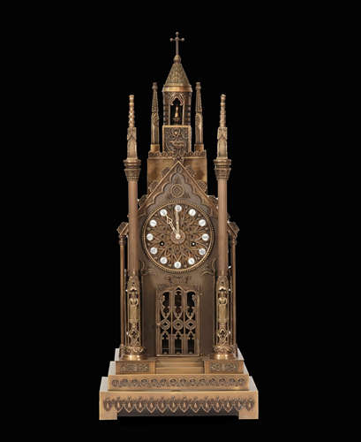 Bronze Gilt Clock 18th Century Style