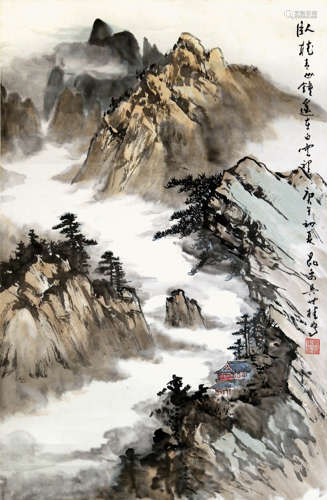 吳世桂  山水