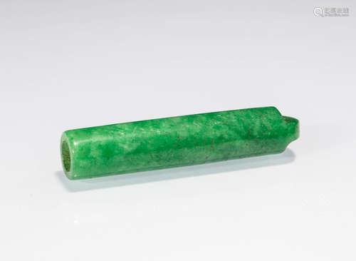 CHINESE JADEITE FEATHER HOLDER