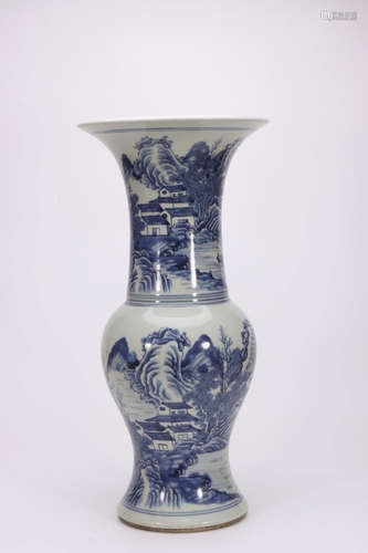 CHINESE BLUE WHITE PORCELAIN VASE