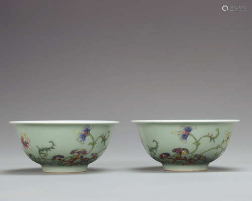 CHINESE FAMILLE ROSE PORCELAIN BOWL