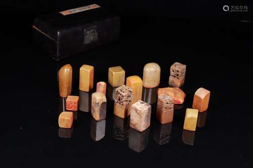 Set Of Shoushan Stone Seals