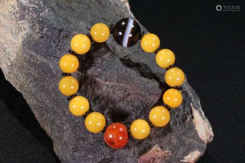 An Amber Bracelet