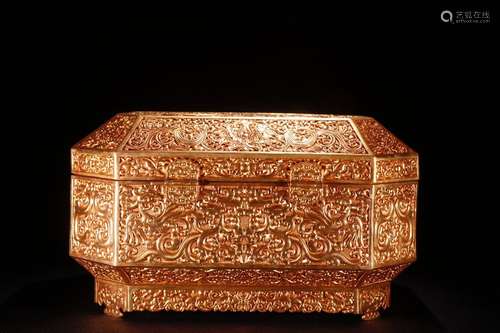 Gilt Bronze Box