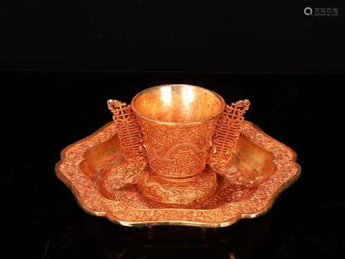 Set Of Dragon&Phoenix Cups