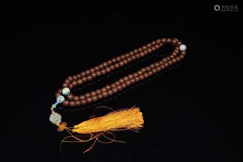 An Agarwood Rosary