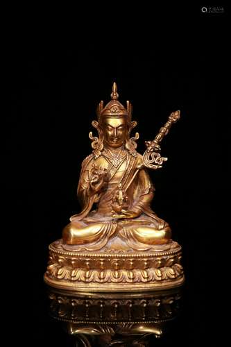 Gilt Bronze Buddha