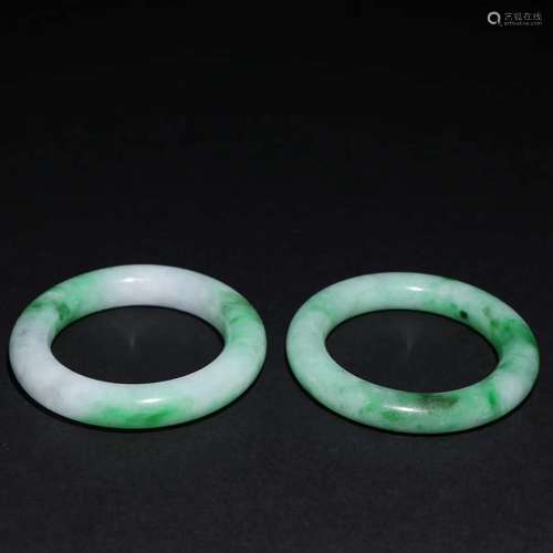 Pair Of Jadeite Bangles