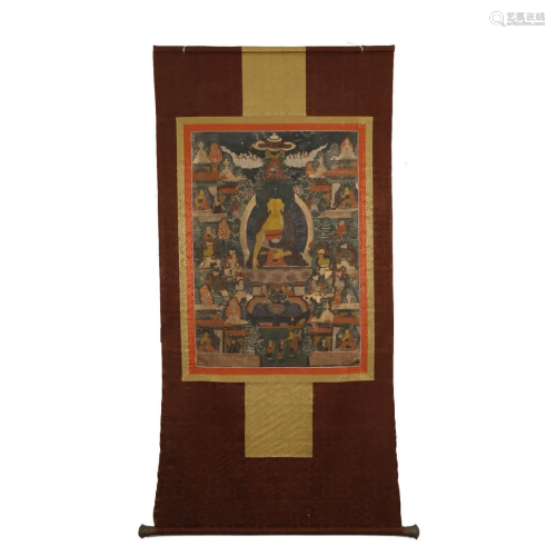 Qing Dyansty, Thangka