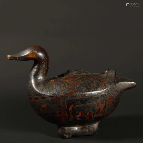Lacquerware duck