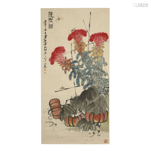 Qi Baishi, Flowers Painting