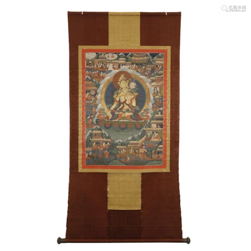 Qing Dynasty, Thangka