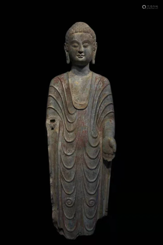 Northern Qi Qingzhou Stone Buddha Statue