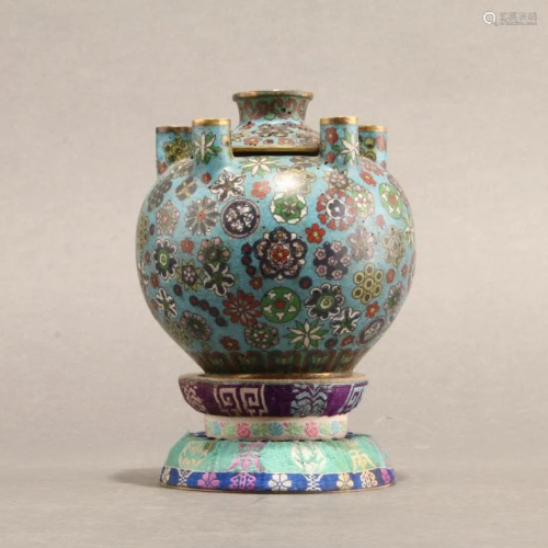 Cloisonne Vase