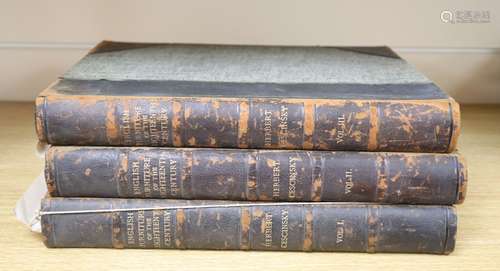 Albert Cescinsky - The English Furniture of the 18th century, vols 1, 2 and 3