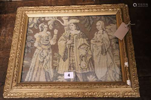 Three tapestry panels, largest 200 x 180cmCONDITION: Not handmade. They are mid-century machine made