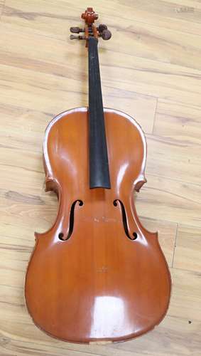 A 20th century student's cello