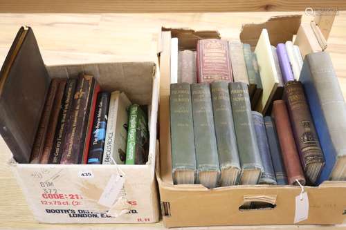 Miscellaneous books including Old English Furniture, The Rolls Royce Motor Car, The Age of Rococo,