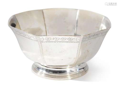 An American Silver Bowl, William Thomson, New York, circa 1800