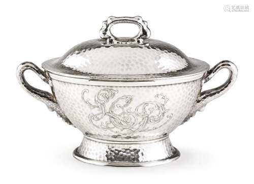 An American Silver Soup Tureen and Cover, Tiffany & Co., New York, circa 1880