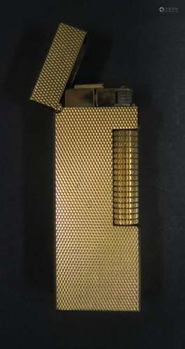 A Dunhill Gold Plated Lighter