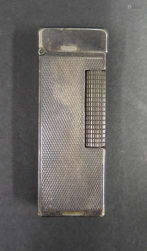 A Silver Plated Dunhill Rollagas Lighter