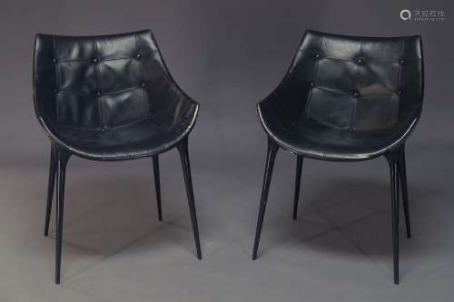 Attributed to Philippe Starck for Cassina, a pair of 'Passion' chairs, of recent manufacture, with