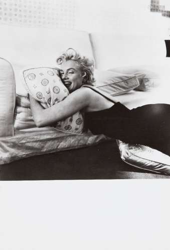 Sir Cecil Beaton CBE, British 1904-1980- Marilyn Monroe, 1975; gelatin silver photographic postcard,