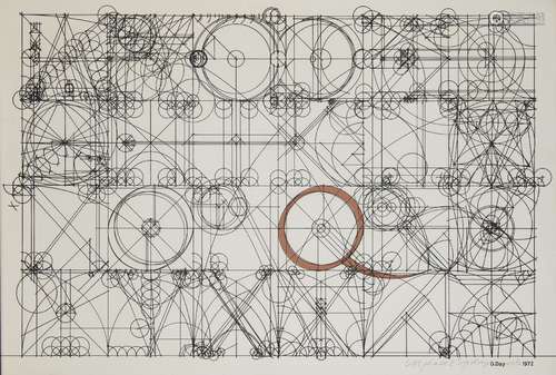 G. Day, British School, mid-late 20th century- Alphabet, 1972; lithograph in colour on wove, signed,