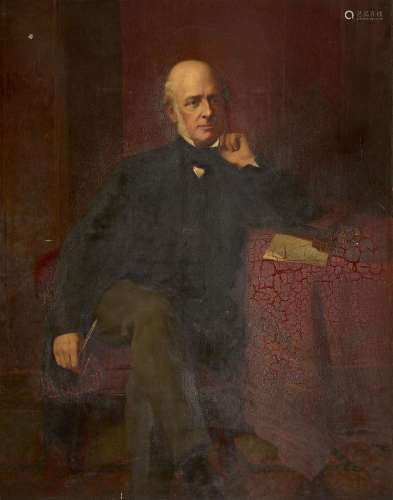 Attributed to Sir Francis Grant PRA, Scottish 1803-1878- Portrait of of Surgeon James Johnstone