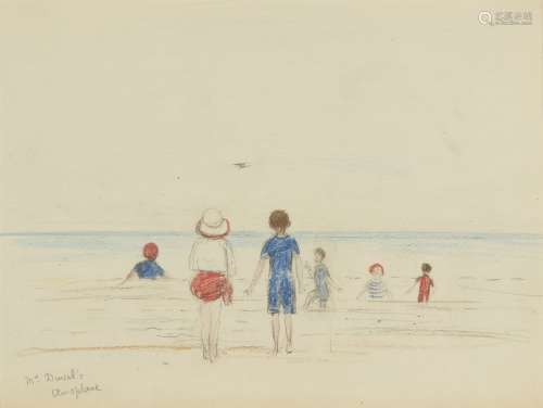 Lady Eliza Rolleston, British exh. 1907-1918- Mr Duval's aeroplane and Mr Blériot's Airoplage's &