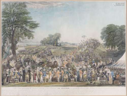 Charles Hunt Snr, British 1803-1877- This view representing the triennial Ceremony of the procession