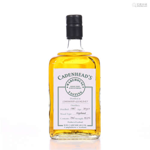 凯德汉装瓶：林克伍德-格兰威特1987年单一麦芽威士忌