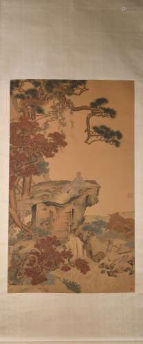 A Ma yuan's figure painting