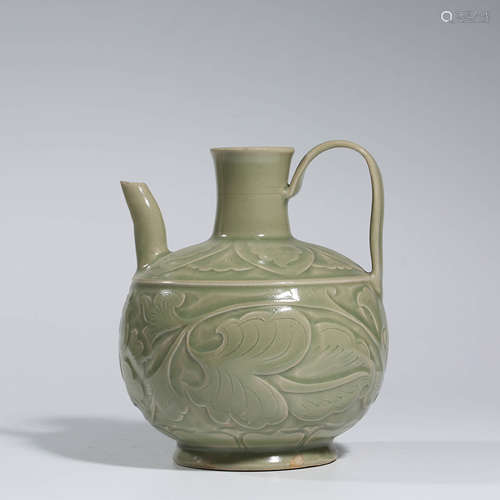 A CHINESE YAO-TYPE PORCELAIN WINE VESSEL, ZHI HU