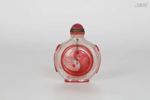19TH Glass Snuff Bottle