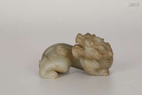 China Hotan Jade Beast